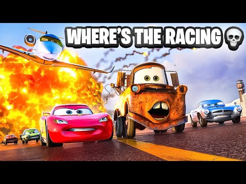 The time LIGHTNING MCQUEEN and MATER SAVED THE WORLD from EVIL LEMON CARS