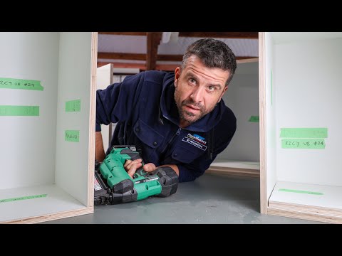 Building Laundry Cabinets from Scratch