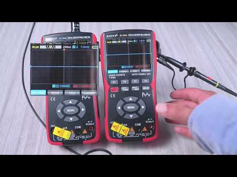 How to use ZT-703S Oscilloscope Multimeter?