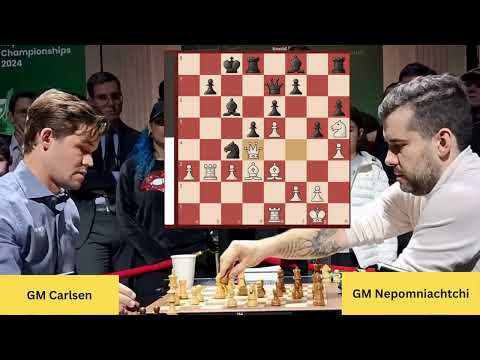 Nepomniachtchi’s Immortal Attack | World Blitz Championship 2024 Final #chessgame #magnuscarlsen