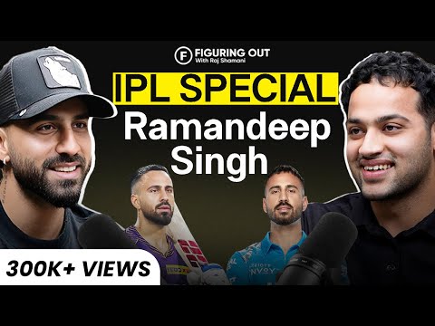 IPL, KKR, Sledging, Dressing Room, Dhoni, Rohit Sharma & SRK - Ramandeep Singh | FO332 Raj Shamani