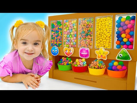 Alice helps her friend find the missing candies from the gumball machine