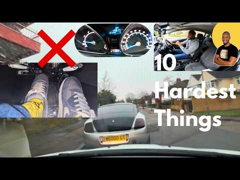 10 HARDEST Things To Do In A MANUAL Car Made EASY!