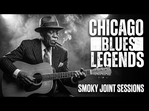Relaxing Chicago Blues Music 🎸Legendary  Whiskey Blues Sessions Blues Mix