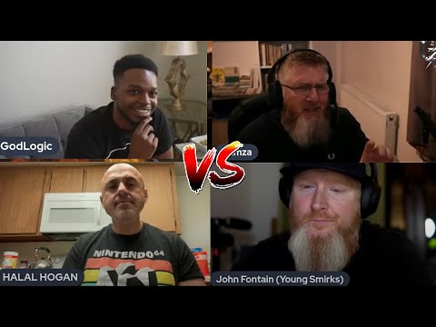 GodLogic VS Hamza’s Den LIVE Ft. Sam Shamoun & John Fontain