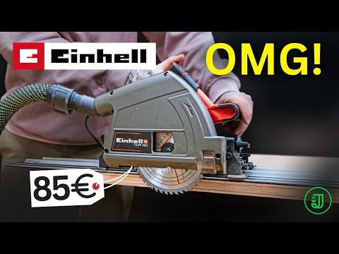 EINHELL PLUNGE SAW for 85 euros: Honestly, this cheap FESTOOL COPY is... 🤫 | Jonas Winkler