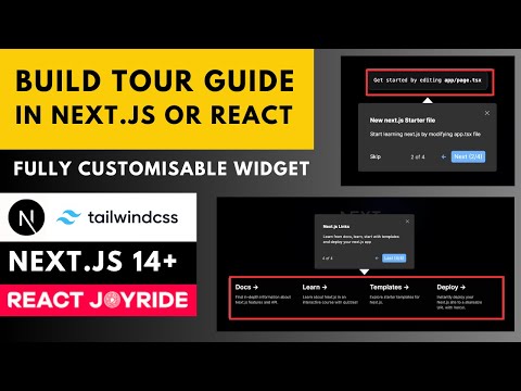 Build Tour Guide in Next.js 15 and React.js | react-joyride