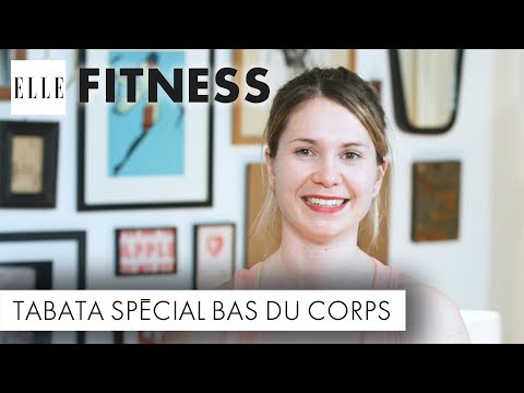 15 minutes de Tabata pour les jambes┃ELLE Fitness