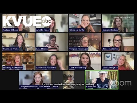 Zoom meeting supporting Kamala Harris breaks record