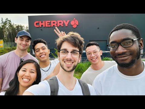 We Went To The CHERRY MX Factory in GERMANY... ft: @Glarses and more