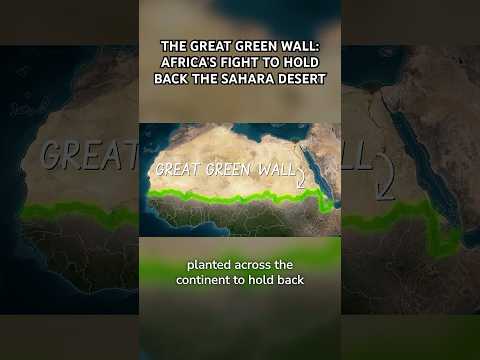 The Great Green Wall: Africa’s Fight to Hold Back the Sahara Desert