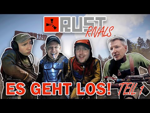 RUST SERVER von ZARBEX und MONTE startet! mit 80 STREAMERN | Rust Rivals | Part 1 | UNCUT