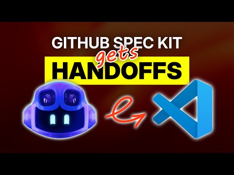 GitHub Spec Kit 🤝 Agent Handoffs in Visual Studio Code