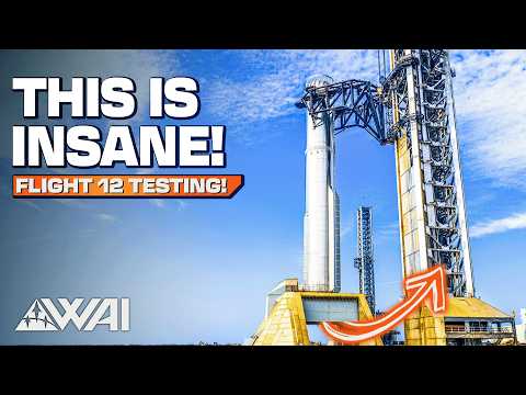 SpaceX Finally Does The BIG Starship Flight 12 Tests!