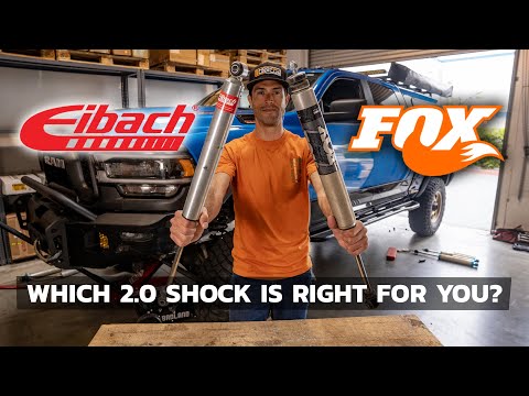 Fox 2.0 vs Eibach Pro Truck Shocks - What Driver Are you?