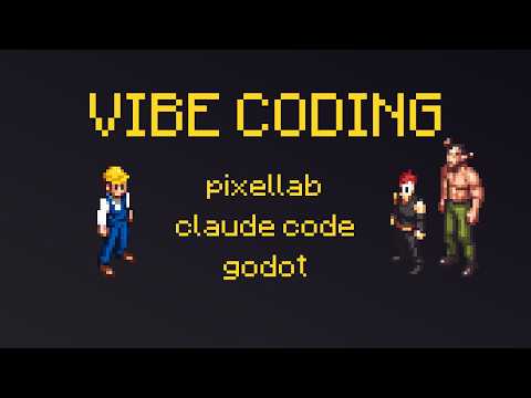 AI Builds a Godot Game From Scratch | PixelLab MCP + Claude Code Workflow
