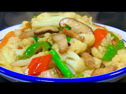 When frying cauliflower, it is best to avoid blanching or frying it directly.