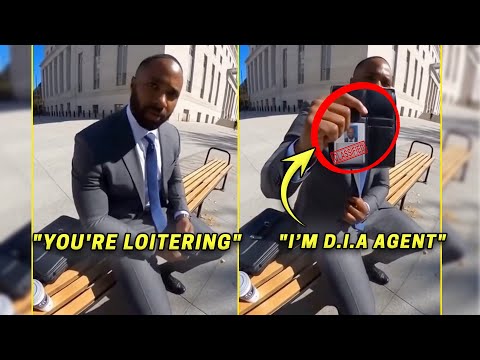 This Is What Happens When a Rookie Cop Tries to Arrest a Black DIA Agent Outside His Own Office