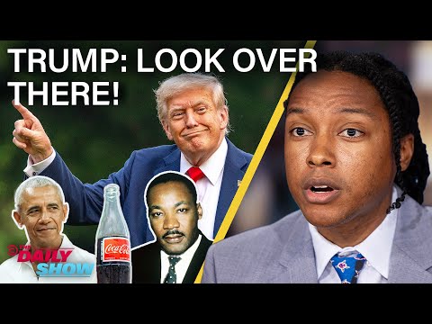 Trump Dodges Epstein by Attacking Obama, Dropping MLK Files & Trying to Change Coke | The Daily Show