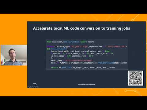 Machine Learning in 15: Train your ML models at scale- AWS Machine Learning in 15