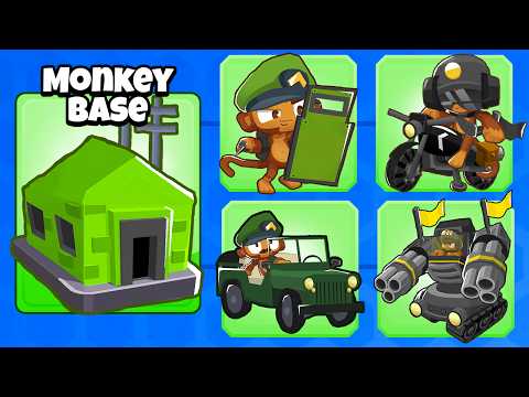 Next-Level TIER 5 Tower! | Army Base in BTD 6!
