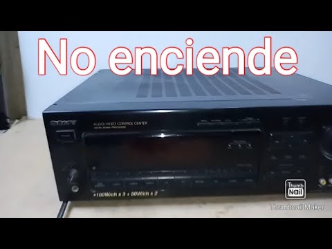 Amplifier/Receiver Repair || SONY AUDIO AMPLIFIER
