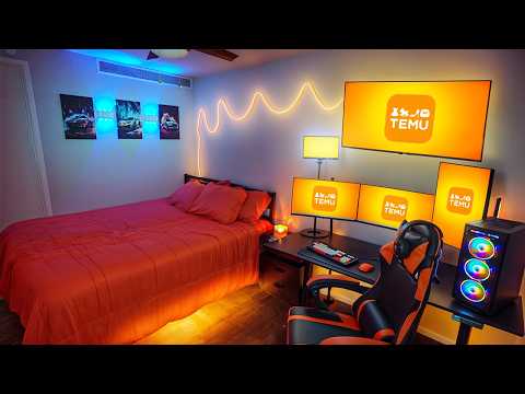I Built The Ultimate Temu Gaming Bedroom