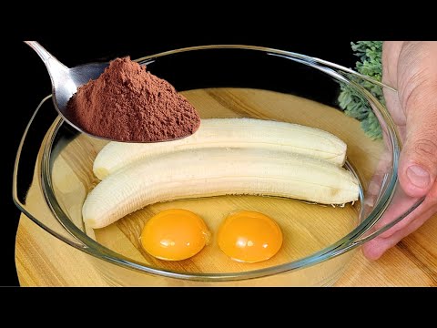 🍌 Top 3 banana desserts everyone is talking about! Only 3 ingredients – no sugar, no flour! 🍫