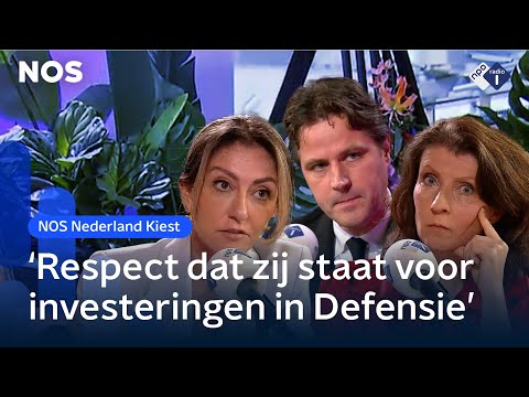 Wie betaalt de rekening voor Defensie? | NOS Nederland Kiest: het Radiodebat