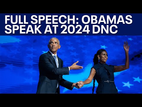 Full speech: Barack, Michelle Obama speak at 2024 Democratic National Convention