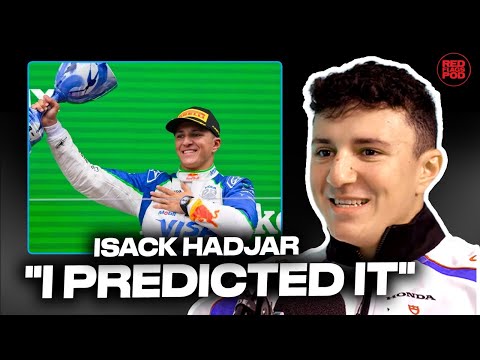Isack Hadjar Reacts to Iconic Rookie Year Moments