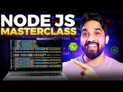 Node.js Masterclass | Build Real Projects with FS, HTTP, Streams & More! [Hands-On Tutorial]