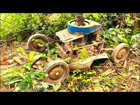 Restoration Industrial Lawn Mowers // Restoring Old Lawn Mowers part 1