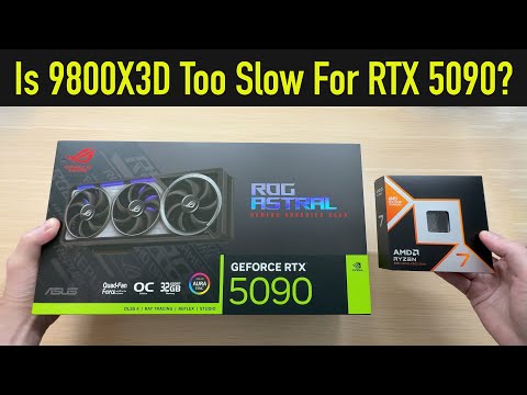 Unveiling Bottlenecks: Ryzen 7 9800X3D + RTX 5090