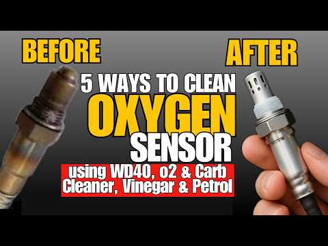 5 Ways on How to Clean O2 oxygen  Sensor at Home without removing it & by removing.