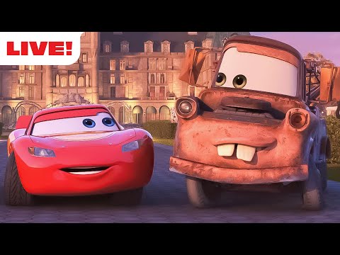 ๐ด LIVE | Pixar Cars Shorts ๐ | NEW Livestream! | Cars on the Road, Cars Toon & MORE! | @disneyjr