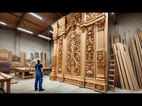 Master Carpenter – Making A Beautifully Carved And Sturdy Bedroom Door