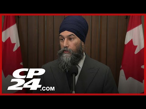 Jagmeet Singh calling on Prime Minister Trudeau to resign