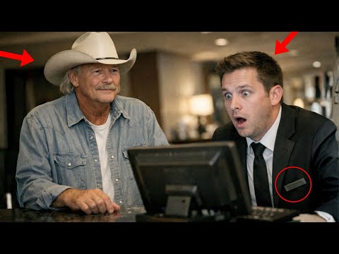 “I just want to confirm my reservation,” said Alan Jackson the employee scoffed… until he saw the...