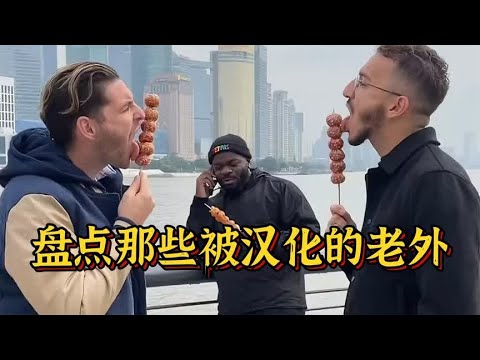 盘点那些被汉化的老外，又是被文化魅力吸引的一天