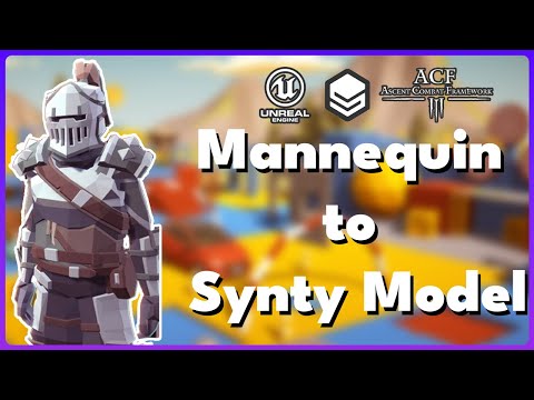UE5 ACF: Mannequin to Synty Character