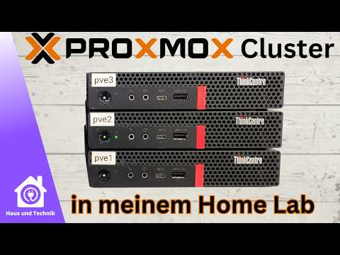 Why I have a Proxmox cluster in my home lab – advantages / problems - A field report