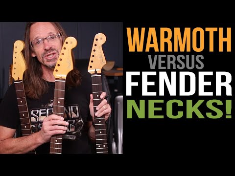 Fender vs Warmoth Stratocaster replacement neck comparison