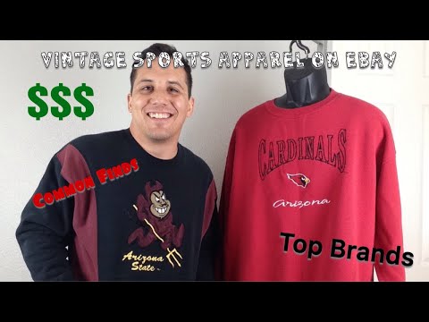 Selling Vintage Sports Team Clothing on eBay 2019
