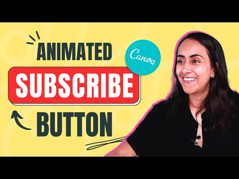 How to make an Animated SUBSCRIBE BUTTON for Youtube Videos 🔔