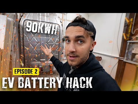 Hacking a Jaguar I Pace EV Battery - DIY Vehicle to Grid - Part 2 | ØY46
