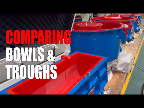 Differences Between Circular Bowl and Rectangular Trough Vibratory Finishing Machines