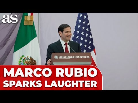 Marco Rubio’s BILINGUAL JOKE sparks LAUGHTER in Mexico