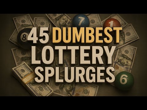 45 Dumbest Things People Did After Winning the Lottery