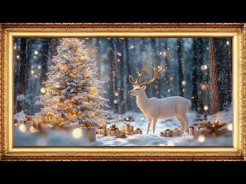 Frame TV Art Screensaver | Christmas Deer Magic